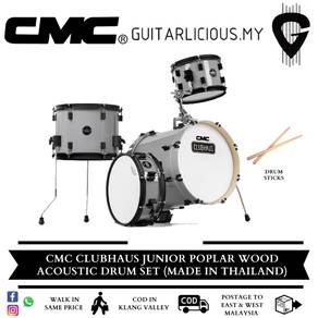 CMC Clubhaus Junior Poplar Wood Acoustic DrumSet