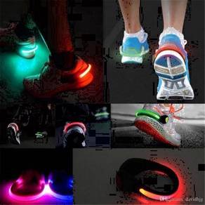 Safety LED Kasut Shoe Light Clip For Jogging