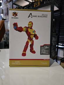 New Atomic Building Iron Man Marvel toy build lego