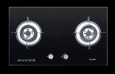 Elba EGH-K8842G(BK) 2 Burners Hob Stove  (5.0kW)