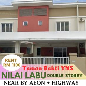 2-storey Terraced House For Rent in Seremban,NSN