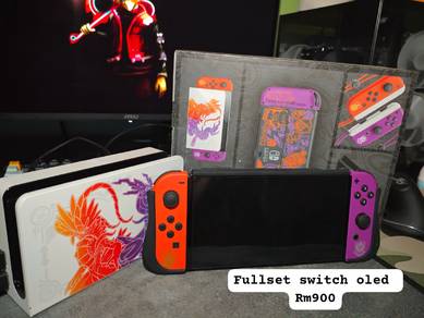 Nintendo Switch Oled Pokemon Scarlet & Violet 