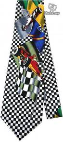 Formula 1 F1 Car Racing Transport Novelty Neck Tie