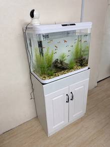 Akuarium/aquarium berserta kabinet akuarium