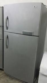 LG Refrigerator Peti Ice Sejuk Freezer Fridge Huge