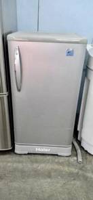 Haier 1 Door Freezer Refrigerator Peti Fridge Grey