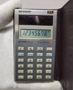 Vintage Sharp ELSI MATE EL-871 Solar Cell Calculat