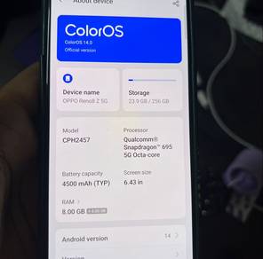 OPPO Reno8 Z 5G