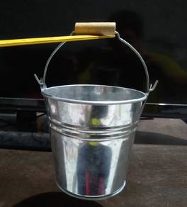 traditional galvanised strong steel metal small bu