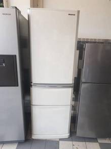 Fridge Freezer Peti Ais Refrigerator Mitsubishi