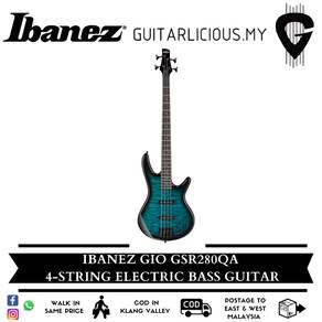 Ibanez GIO GSR280QA Electric Bass Guitar - TMS