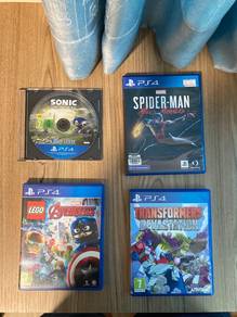 PS4 Used Games lot