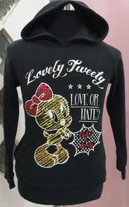 Sweater hoodie tweety 007