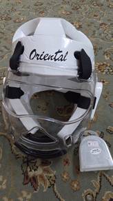 Taekwondo Head Guard + Facemask (Size S)