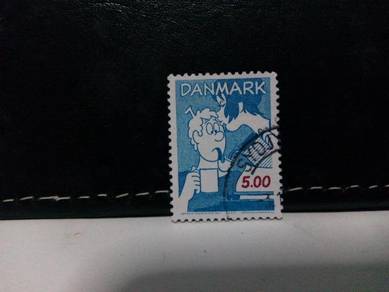 1992 Denmark Stamp, Comic, cartoon