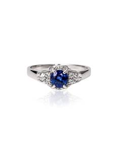 900 PLATINUM Ring WITH DIAMOND (EC001120PTR)