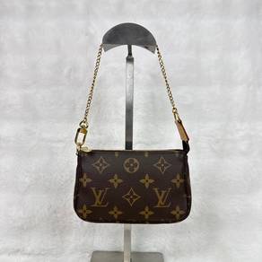 LV Bag Mini Pochette Brown Monogram