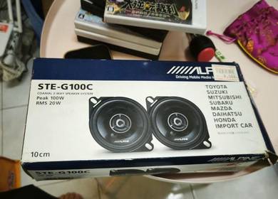 ALPINE STE-G100C 10cm Coaxial 2-Way Car Speakers