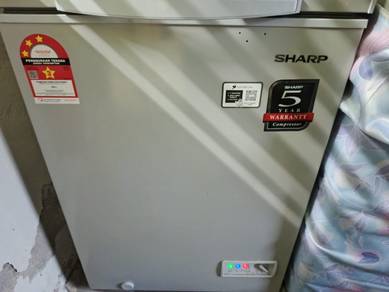 Sharp Chest Freezer SJC128 110L GRAY