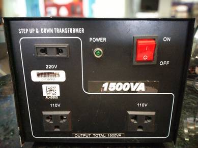 1500w Step Down Transformer