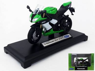 Kawasaki NINJA ZX-10R Die cast Motorbike (1:18)