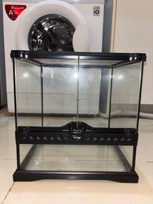 Exo Terra Glass Terrarium with Front Opening Doors