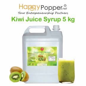Sirap Concentrated Fruit Juice Syrup Kiwi 5kg