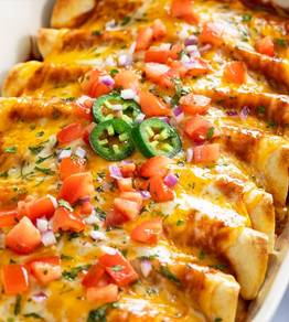 chicken enchiladas