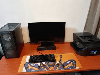 Gaming Desktop PC Set 🖥️ + FREE 27" Curved 165Hz