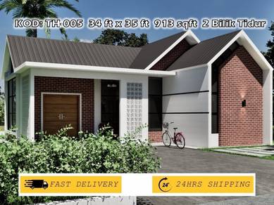 PELAN RUMAH / HOMESTAY (34 x 35 kaki) 913 kps