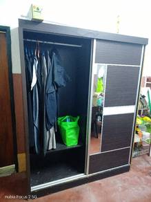 almari baju sliding 5 kaki
