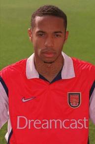 Rare jersey ARSENAL FANSVERSION 1999 HENRY 14