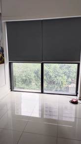 Office Roll Curtain Install l Corporate Curtain l