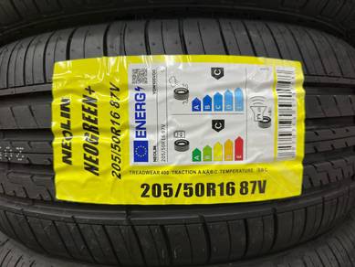205/50/16 Neolin NeoGreen+ Tyre 2025 Tayar
