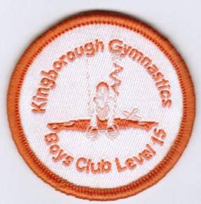 Kingborough Gymnastics Boys Club Level 15 Patch