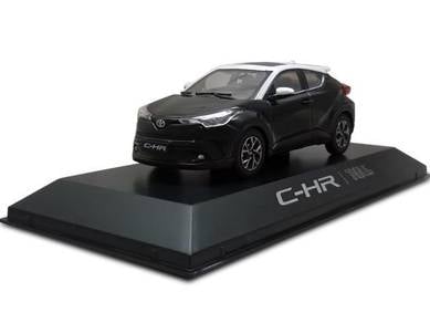 Toyota C-HR SUV 1/43 Model (Black w/ white top)
