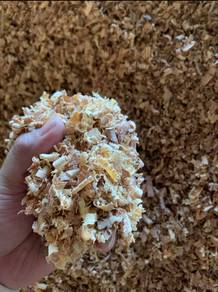 Habuk Kayu Kasar｜Wood Shavings｜Kilang Trus