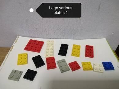 Vintage Lot Lego Various Plates 1