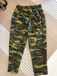 seluar cargo camo army