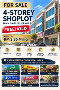 Shop lot For Sale in Puchong,SGR