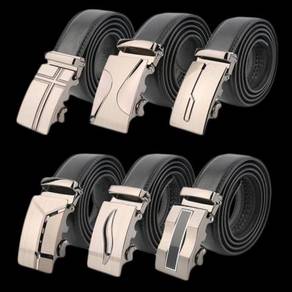 MEN ADJUSTABLE AUTOMATiC BUCKLE BELT TALI PINGGANG