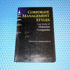 Corporate Management Styles [Hardcover]