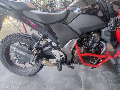 exhaust akrapovic full system