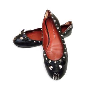 Marc by Marc Jacobs Black Leather Spike Mouse