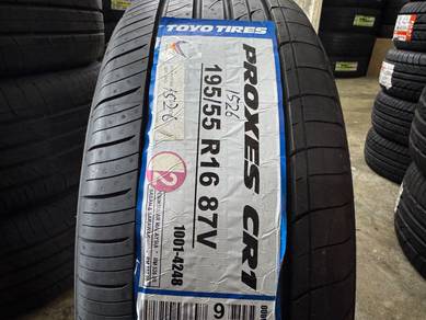 Tayar Baru 195 55 16 Toyo Proxes CR1 2026 new Tyre