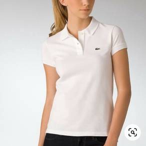 Lacoste Women's White Polo
