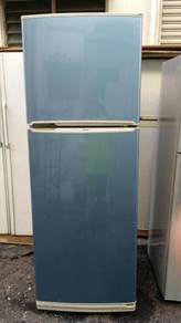 Refrigerator Ice Blue Fridge Peti Sejuk National