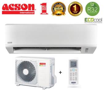 Acson  air cond 1.0hp free install (NEW)