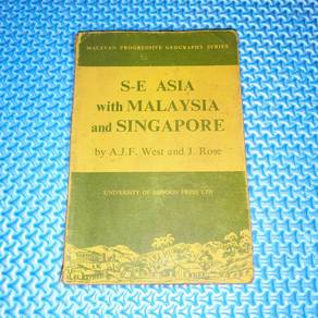 Vintage 1966 S.E. Asia w. Malaysia & Singapore