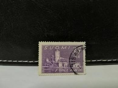 1949 Finland Stamp Castle